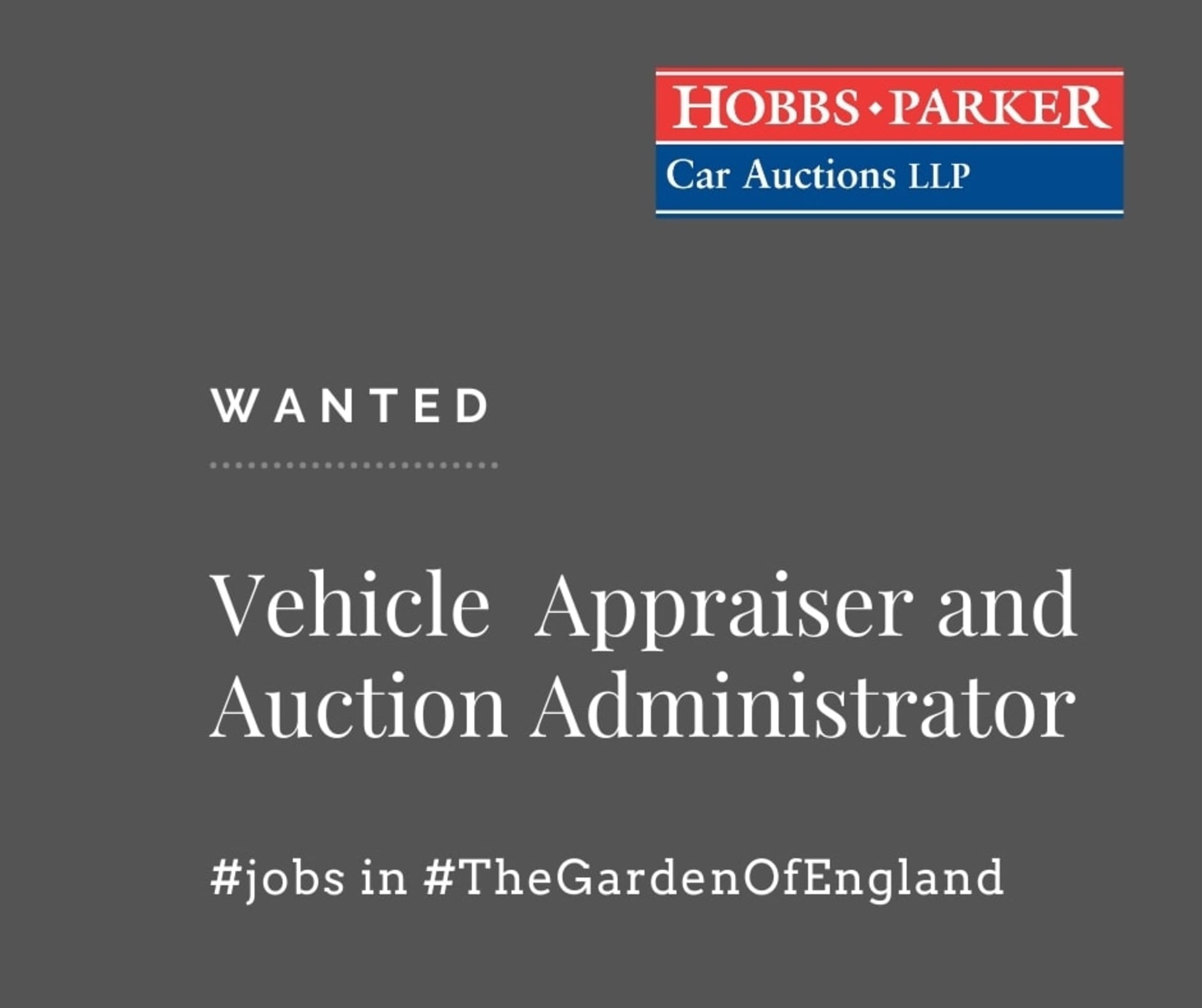 Vehicle Appraiser and Auction Administrator