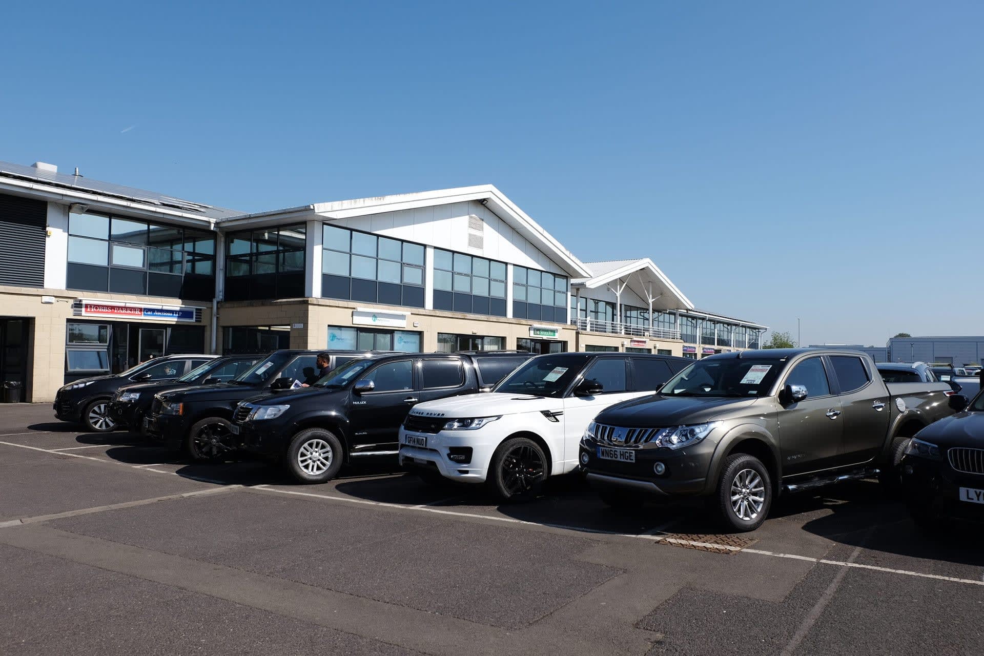 1 – Come along to our car auction offices